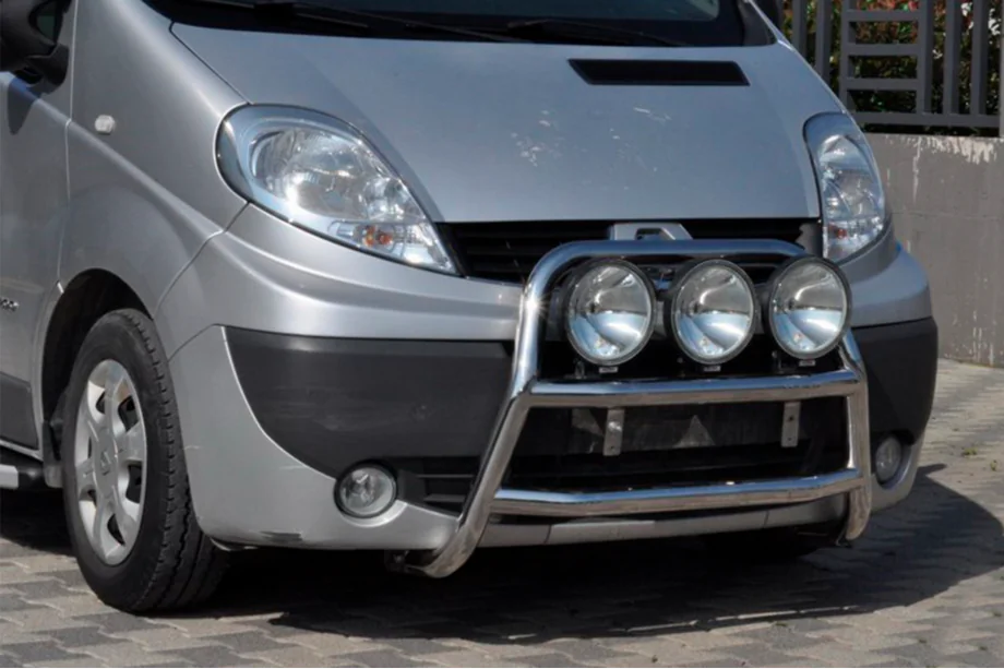 Nissan Primastar 2002–2014 Bullbārs WT018 (nerūsējošais tērauds) Foto 1
