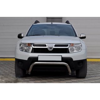 Priekšējais aizsargstienis (bullbar) ST011 (nerūsējošais tērauds) foto 1