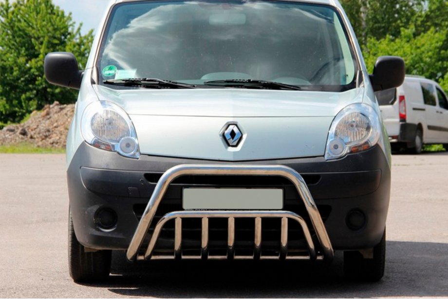 Renault Kangoo 2008–2020 Priekšējais bullbar WT002 (nerūsējošais tērauds) Image