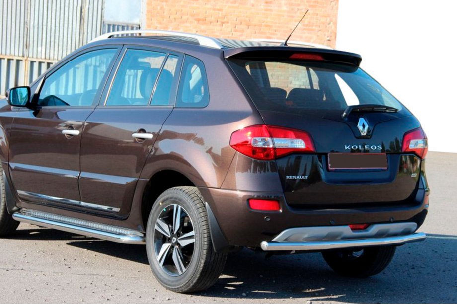 Renault Koleos 2008–2016 Aizmugurējais aizsargstienis AK002 (nerūsējošais tērauds) Image