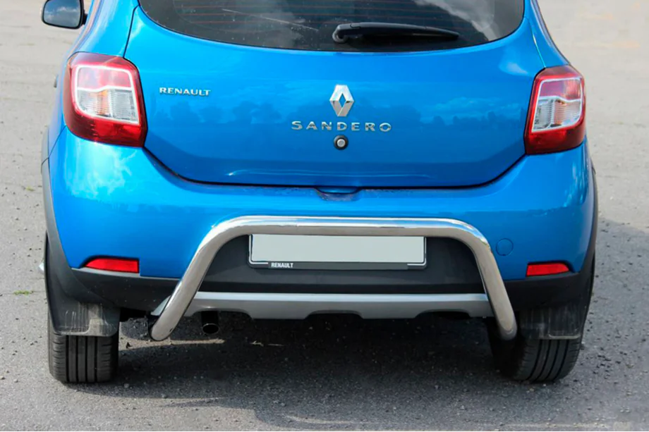 Renault Sandero 2013–2022 Aizmugurējā aizsargstieņa caurule AK007 (nerūsējošais tērauds) Image