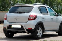 Dacia Sandero 2013–2020 Aizmugurējā aizsargstieņa caurule AK007 (nerūsējošais tērauds) foto 4