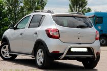 Dacia Sandero 2013–2020 Aizmugurējā aizsargstieņa caurule AK007 (nerūsējošais tērauds) foto 5
