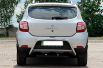Dacia Sandero 2013–2020 Aizmugurējā aizsargstieņa caurule AK007 (nerūsējošais tērauds) foto 6