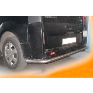 Aizmugures aizsargstienis AK005 (nerūsējošais tērauds) Nissan Primastar 2002–2014 foto 2