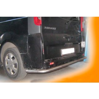 Aizmugures aizsargstienis AK005 (nerūsējošais tērauds) Opel Vivaro 2001–2015 foto 2