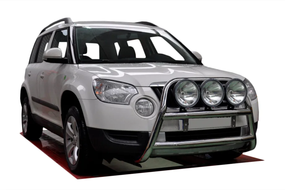 Skoda Yeti 2009–2017 Bullbārs WT018 (nerūsējošais tērauds) Foto 1