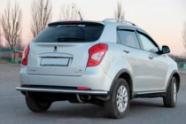 SsangYong Korando 2010–2019 Aizmugurējā aizsargloka AK005 (nerūsējošais tērauds) foto 1