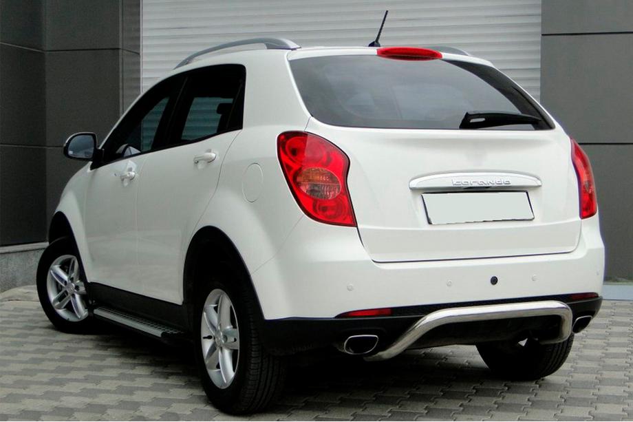SsangYong Korando 2010–2019 Aizmugurējā aizsargstīpa AK006 (nerūsējošais tērauds) Image