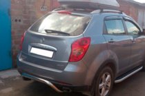 SsangYong Korando 2010–2019 Aizmugurējā aizsargstieņa caurule AK007 (nerūsējošais tērauds) foto 4