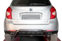 SsangYong Korando 2010–2019 Aizmugurējā aizsargstieņa caurule AK007 (nerūsējošais tērauds) foto 1