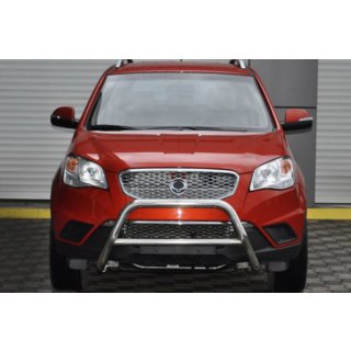 Kengurbārs WT005 (nerūsējošais tērauds) SsangYong Korando 2010–2019 foto 3
