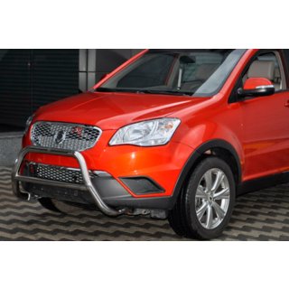 Kengurbārs WT005 (nerūsējošais tērauds) SsangYong Korando 2010–2019 foto 2