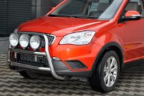 SsangYong Korando 2010–2019 Bullbārs WT018 (nerūsējošais tērauds) foto 4