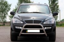 SsangYong Kyron 2005–2014 Priekšējais aizsargstienis WT022 (nerūsējošais tērauds) foto 2