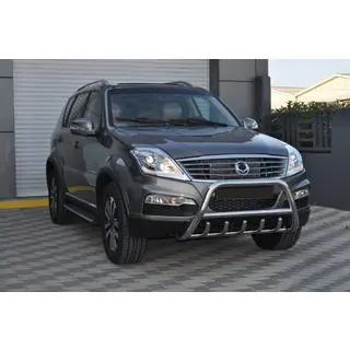Priekšējais bullbar WT003 (nerūsējošais tērauds) foto 4
