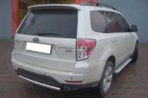 Subaru Forester 2008–2013 Aizmugurējais aizsargstienis AK002 (nerūsējošais tērauds) foto 2
