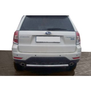 Aizmugurējais aizsargstienis AK002 (nerūsējošais tērauds) Subaru Forester 2008–2013 foto 3