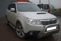 Subaru Forester 2008–2013 Priekšējais bullbar WT002 (nerūsējošais tērauds) foto 3