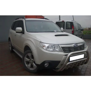 Priekšējais bullbar WT002 (nerūsējošais tērauds) foto 3