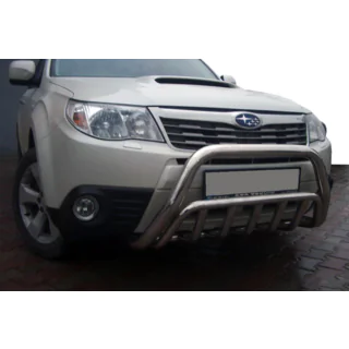 Priekšējais bullbar WT002 (nerūsējošais tērauds) foto 1