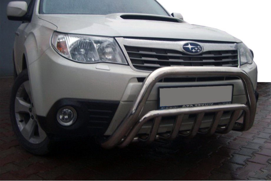 Subaru Forester 2008–2013 Priekšējais bullbar WT002 (nerūsējošais tērauds) Image