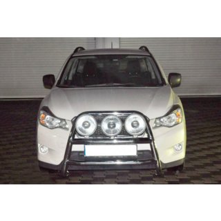 Bullbārs WT018 (nerūsējošais tērauds) Subaru XV 2011–2017 foto 3