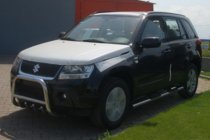 Suzuki Grand Vitara 2005–2017 Priekšējais aizsargstienis (kengurins) QT006 (nerūsējošais tērauds) foto 3