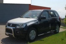 Suzuki Grand Vitara 2005–2017 Priekšējais aizsargstienis (kengurins) QT006 (nerūsējošais tērauds) foto 2