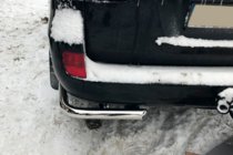 Toyota Land Cruiser 200 2007–2021 Aizmugurējie stūra elementi AK003 (2 gab., nerūsējošais tērauds) foto 2