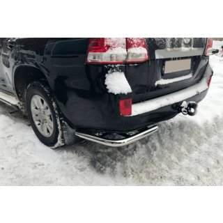 Aizmugurējie stūra elementi AK003 (2 gab., nerūsējošais tērauds) Toyota Land Cruiser 200 2007–2021 foto 1