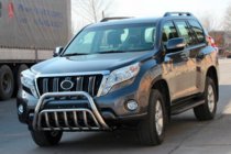 Toyota Land Cruiser Prado 150 2009–2023 Priekšējais aizsargstienis WT002 (nerūsējošais tērauds) foto 6
