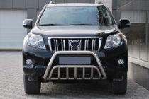 Toyota Land Cruiser Prado 150 2009–2023 Priekšējais aizsargstienis WT002 (nerūsējošais tērauds) foto 2