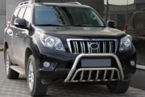 Toyota Land Cruiser Prado 150 2009–2023 Priekšējais aizsargstienis WT002 (nerūsējošais tērauds) foto 1
