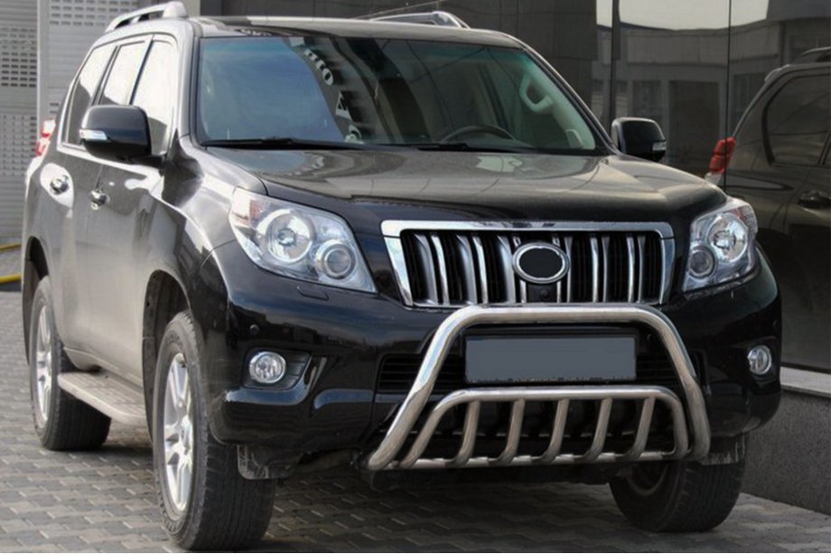 Toyota Land Cruiser Prado 150 2009–2023 Priekšējais aizsargstienis WT002 (nerūsējošais tērauds) Image