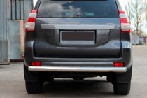 Toyota Land Cruiser Prado 150 2009–2023 Aizmugurējais aizsargstienis AK002 (nerūsējošais tērauds) foto 1
