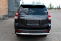 Toyota Land Cruiser Prado 150 2009–2023 Aizmugurējais aizsargstienis AK002 (nerūsējošais tērauds) foto 3