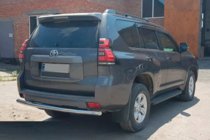 Toyota Land Cruiser Prado 150 2009–2023 Aizmugurējais aizsargstienis AK002 (nerūsējošais tērauds) foto 5