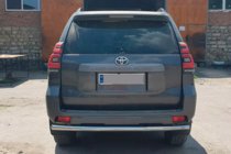 Toyota Land Cruiser Prado 150 2009–2023 Aizmugurējais aizsargstienis AK002 (nerūsējošais tērauds) foto 6