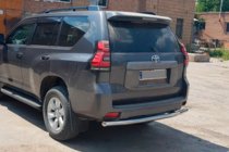 Toyota Land Cruiser Prado 150 2009–2023 Aizmugurējais aizsargstienis AK002 (nerūsējošais tērauds) foto 7
