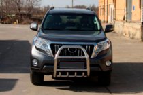 Toyota Land Cruiser Prado 150 2009–2023 Kengurustienis QT007 (nerūsējošais tērauds) foto 3