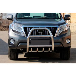 Kengurustienis QT007 (nerūsējošais tērauds) Toyota Land Cruiser Prado 150 2009–2023 foto 1