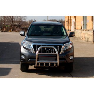 Kengurustienis QT007 (nerūsējošais tērauds) Toyota Land Cruiser Prado 150 2009–2023 foto 3