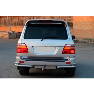 Aizmugurējie stūra elementi AK003-Double (2 gab., nerūsējošais tērauds) Toyota Land Cruiser 100 1998–2007 foto 3