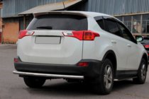 Toyota Rav 4 2013–2018 Aizmugurējais aizsargstienis AK002 (nerūsējošais tērauds) foto 5
