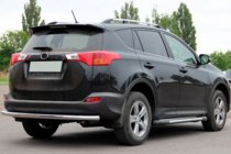 Toyota Rav 4 2013–2018 Aizmugurējais aizsargstienis AK002 (nerūsējošais tērauds) foto 1