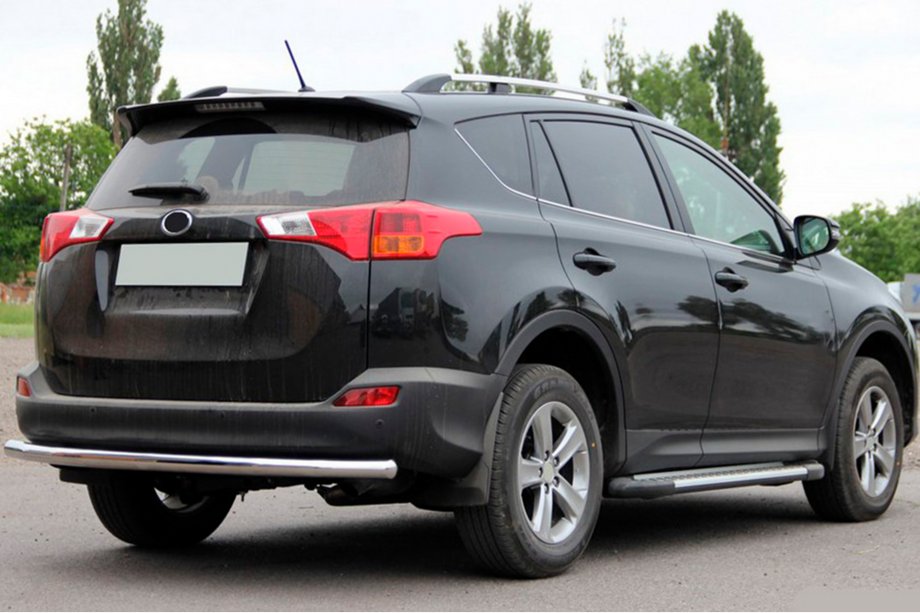 Toyota Rav 4 2013–2018 Aizmugurējais aizsargstienis AK002 (nerūsējošais tērauds) Image