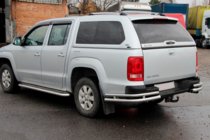 Volkswagen Amarok 2010–2022 Aizmugurējie stūra elementi AK003-Double (2 gab., nerūsējošais tērauds) foto 5