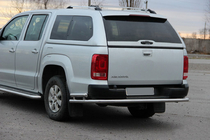 Volkswagen Amarok 2010–2022 Aizmugurējais aizsargloks AK005-2 (2 gab., nerūsējošais tērauds) foto 2