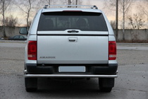 Volkswagen Amarok 2010–2022 Aizmugurējais aizsargloks AK005-2 (2 gab., nerūsējošais tērauds) foto 3